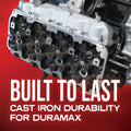 CYLINDER HEAD (ONE) CAST IRON SILVERADO/SIERRA 2500/3500 6.6L LB7