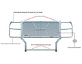 BLK RUGGED HD GRILLE GUARD KIT