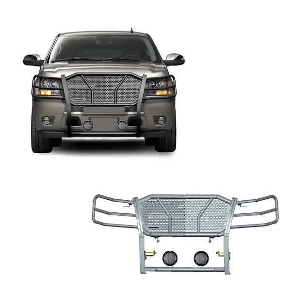 BLK RUGGED HD GRILLE GUARD KIT