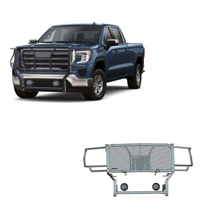 BLK RUGGED HD GRILLE GUARD KIT