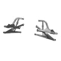 GENERAL XP BOXED FRONT FORWARD CONTROL ARMS UPPER & LOWER CONTROL ARM ONLY BLACK