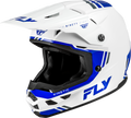 KINETIC VERDICT HELMET WHITE/BLUE/GREY LG
