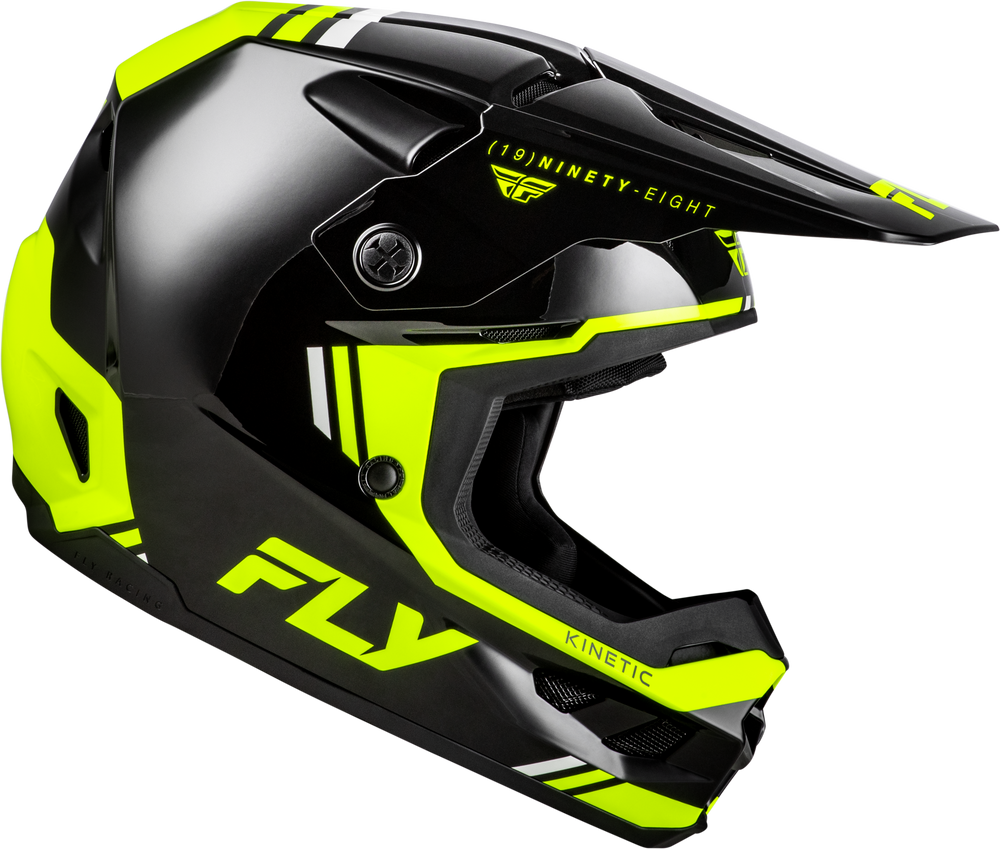 KINETIC VERDICT HELMET BLACK/HI-VIS/GREY XS