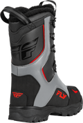 MARKER LACED BOOT BLACK/RED 6