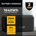 ZEROE ENERGY STORAGE SYSTEM 4000/2000W 1040 WATT HOUR ZEROE SLIDELOCK EXPANSION BATTERY