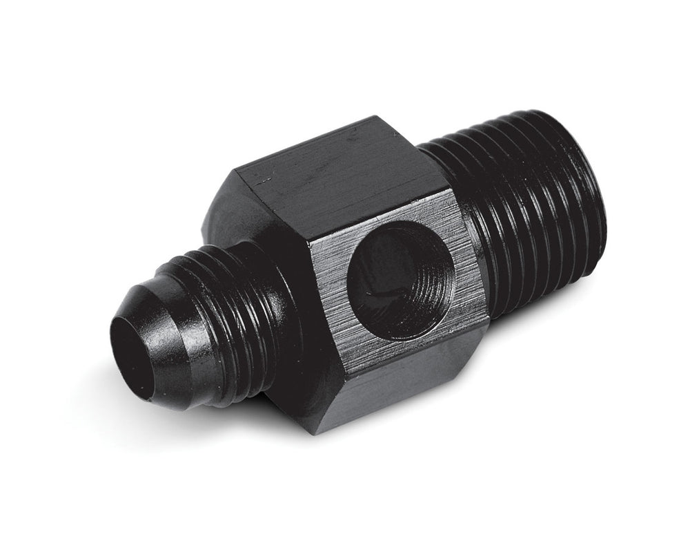 BLACK -6 FUEL PRESSURE GA ADAPTER