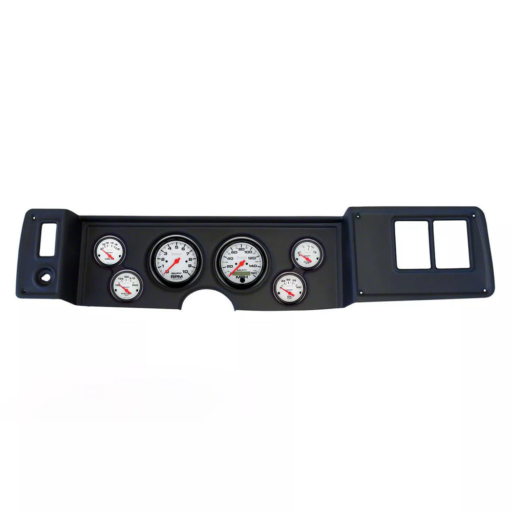 7981 CAMARO DIRECT FIT DASH KIT TACH/MPH/FUEL/OIL P/WTMP/VOLT PHANTOM