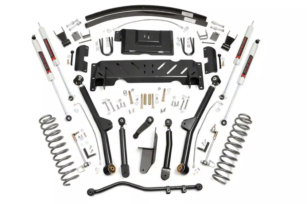 4.5 Inch Lift Kit Long Arm RR AAL NP231 M1 Jeep Cherokee XJ (84-01)
