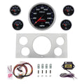 AutoMeter Cobalt 73-79 Ford Truck Direct-Fit Billet Panel/Gauge Kit - 5in. (x1) & 2-1/16in. (x4)