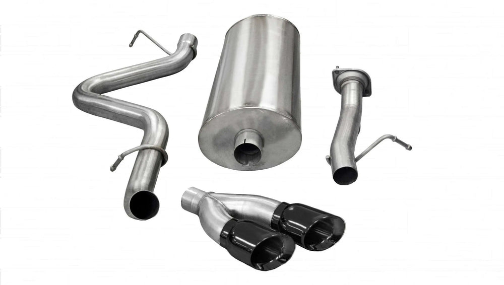 CORSA Performance silver cat-back exhaust