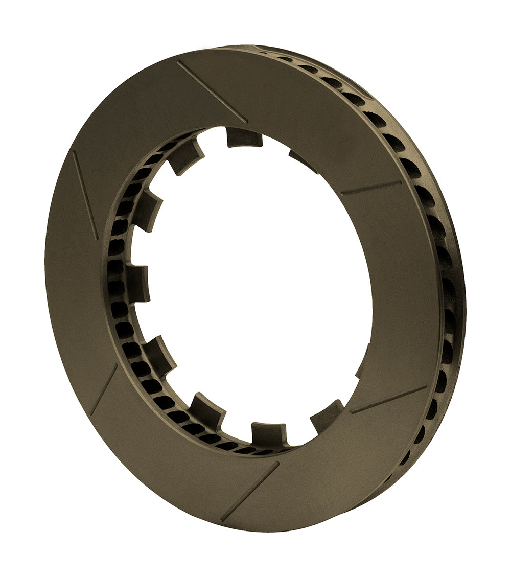 Wilwood Rotor GT 48 Curved Vane Rotor Spec-37 12 LUG x 7.77 SNAP RING - Right Hand Side
