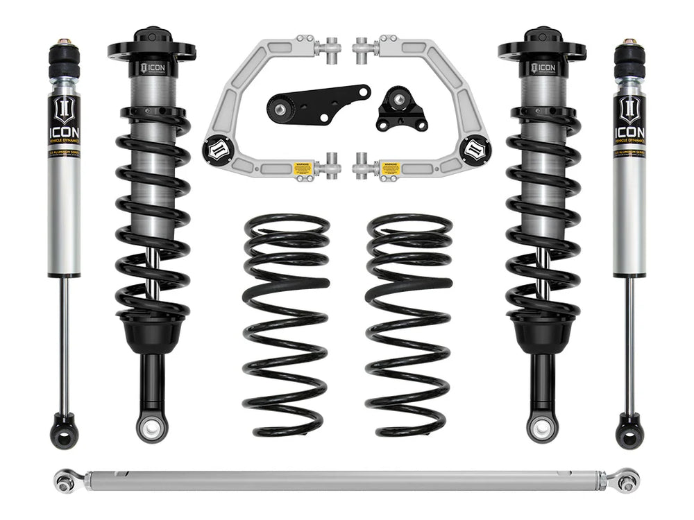 2024-2025 Toyota Land Cruiser 250 Series 1.25-3 Inch Lift Stage 3 Suspension System Billet Icon Vehicle Dynamics