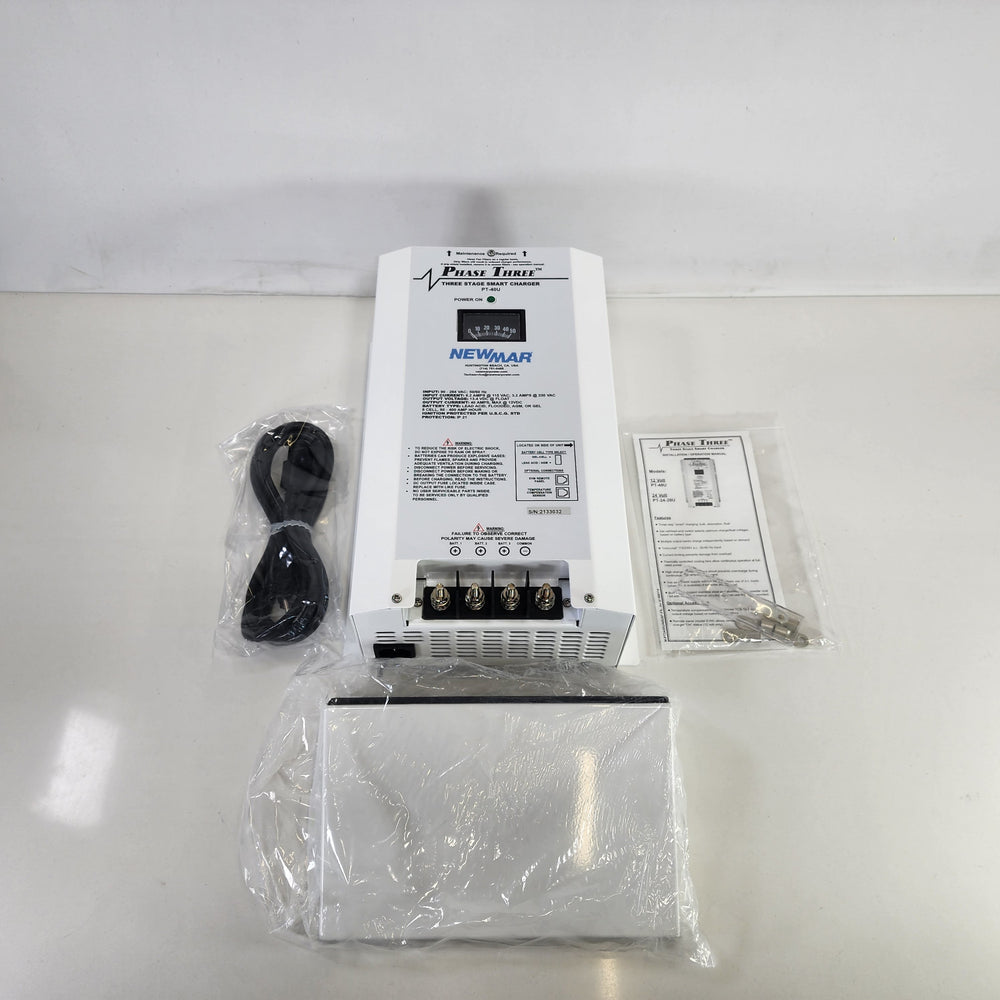 BATT CHGR, PHASE 3, 12V 80A, 3 BANK