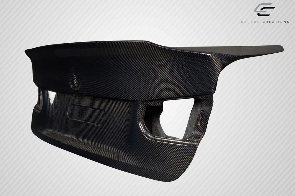 2012-2018 BMW 3 Series F30 Carbon Creations Sweeper Rear Trunk - 1 Piece