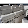 HELM SEAT, 25" CAPRI DELUXE WHITE S