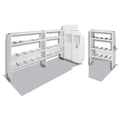 COMMERCIAL SHELVING PACKAGE FOR HIGH ROOF 148 WB TRANSIT