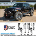 20-Up Gladiator 2.5 Inch Stage 3 Suspension System Icon Vehicle Dynamics