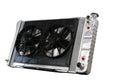 Radiator w/Fans Chevelle 68-72 LS Auto Trans Raw