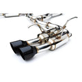 Invidia 2022+ Subaru WRX Gemini Single Layer Quad Black Tip Cat-Back Exhaust