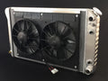 Radiator w/Fans Nova LS 73-74 Auto Trans Raw