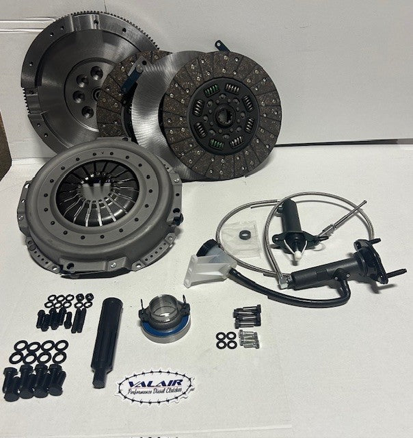 ~(120 lbs. 20X20X8)~ Quiet Spring Hub Dual Disc Kit for G56 Organic (Nodular Iron Flywheel)