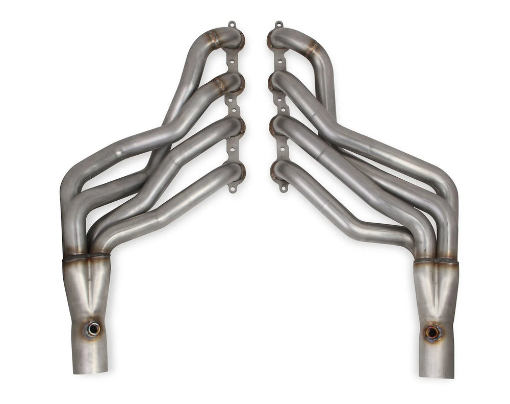 Long Tube Headers Stainless Steel 1968-1972 GM A-Body LS-Swap 1-7, 8 Inch X 3 Inch Long-Tube Headers 304 Stainless Steel Hooker BlackHeart