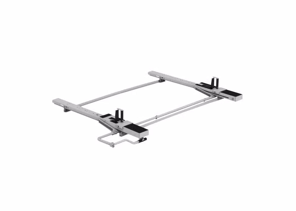 DROP DOWN HD ALUMINUM LADDER RACK KIT SINGLE PROMASTER