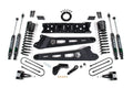 2019 Ram 3500 4  Radius Arm Gas - 3  Rear Block w/ overload - Nitro Shocks
