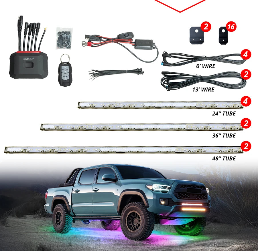 XKMAX ULTRA UNDERGLOW KIT 7FT