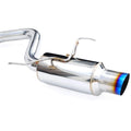 Invidia 2022+ Subaru WRX Single N1 Titanium Burnt Tip Cat-back Exhaust