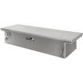 70X13.5X20 LOW PROFILE TOOL BOX WITH SMOOTH ALUMINUM BASE/DIAMOND PLATE LID