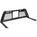 GUARDIAN HD HEADACHE RACK WITH SMOOTH BLACK UPRIGHTS SMOOTH BLACK CENTER SIZE 5