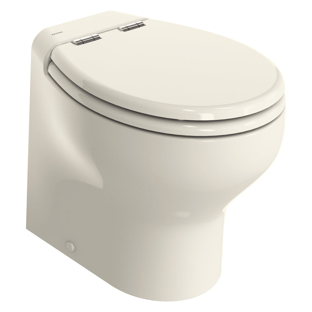 TECMA SILENCE PLUS 2G 12V HIGH PROFILE BUILTIN TOILET W/WALL SWITCH BONE