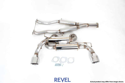 Revel Medallion Touring-S Catback Exhaust - Dual Muffler 09-12 Nissan 370Z