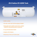 ASME 29.3 GAL. CYLINDER 14.9X48