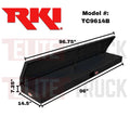 SERVICE BODY TOP COMPARTMENT BOX 108X20 BLK