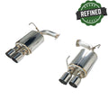Remark 2022+ Subaru WRX VB Axle Back Exhaust w/Burnt Stainless Steel Single Wall Tip