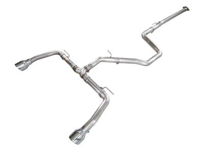 AWE Tuning silver cat-back exhaust