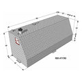 63 GALLON DIAMOND TREAD AUX ONLY TANK USE WITH A FIFTH WHEEL