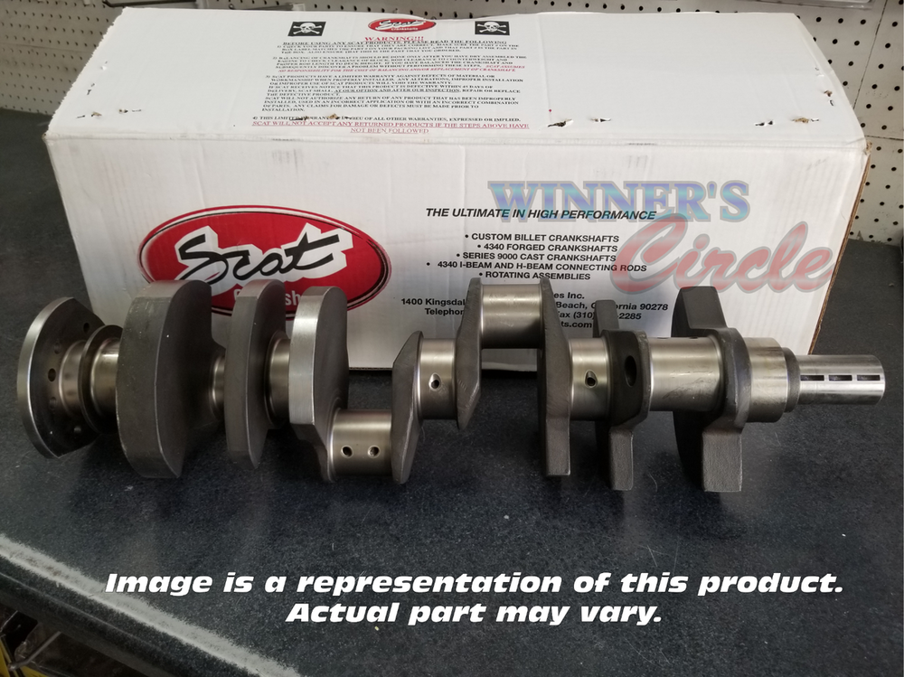 SBC 4340 Forged Crank - 3.750 Stroke