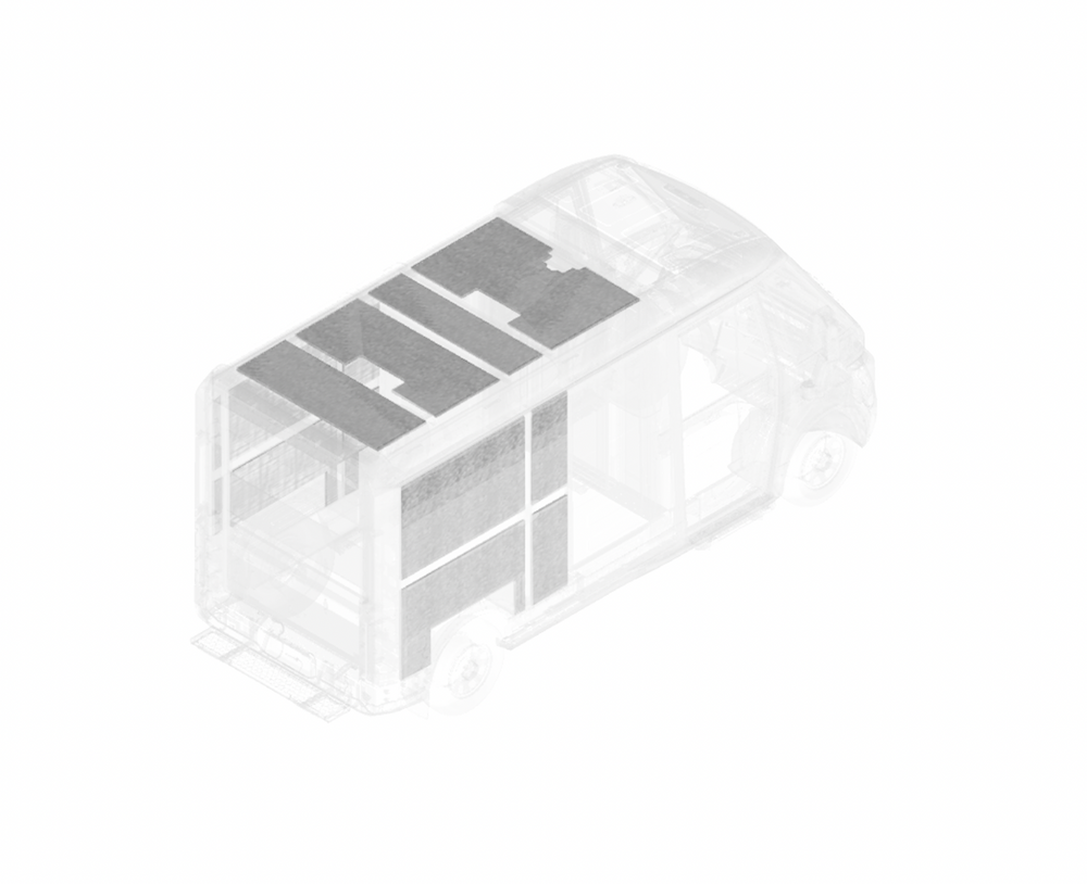 22C BRIGHTDROP EV400 TEMPSHIELD THERMAL INSULATION INTERIOR LINERS