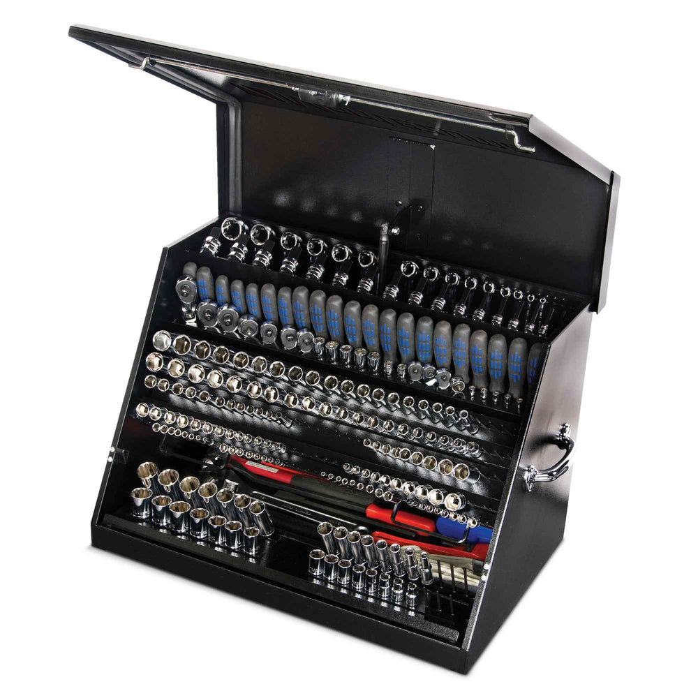 30IN X 19IN TRIANGLE TOOLBOX STEEL BLACK