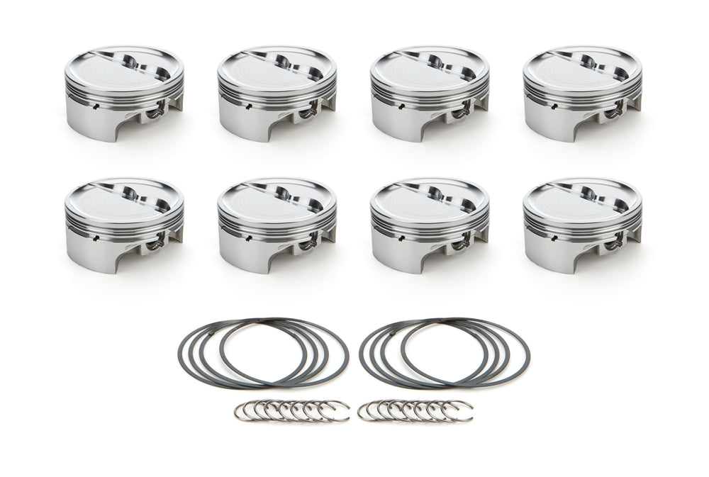 SBC Dished Piston Set 4.155 Bore -25.5cc