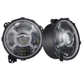18C WRANGLER 9IN ADJUSTABLE ANGLE BEAM 108WATT HEADLIGHT W/XHALO DRL FUNCTION