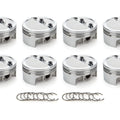 SBC Dished Piston Set 4.040 Bore -  12.7cc