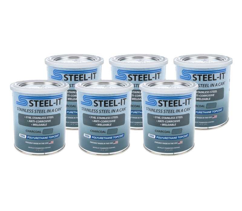 Charcoal Polyurethane Case 6 x 1 Quart