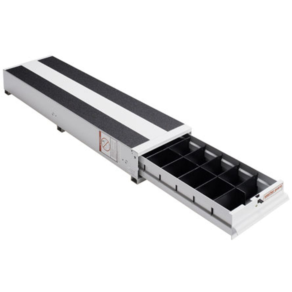 ITEMIZER VAN LATERAL ALUMINUM DRAWER UNIT 49 X 121/4 X 63/4IN WHITE