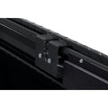 SADDLE BOX ALUMINUM COMPACT LOW PROFILE GLOSS BLACK 8.0 CU FT