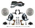 LEED Brakes Power Front Kit with Drilled Rotors and Zinc Plated Calipers