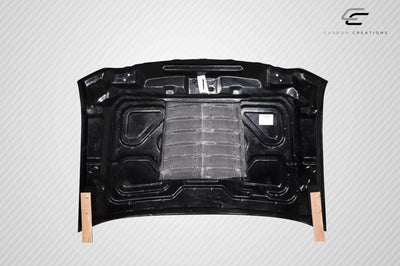 2008-2010 Ford Super Duty F250 F350 F450 Carbon Creations GT500 V2 Hood - 1 Piece
